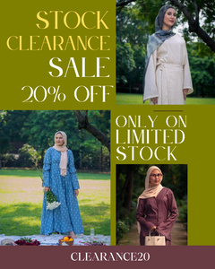 Stock Clearance Sale | 20% OFF | Code - CLEARANCE20