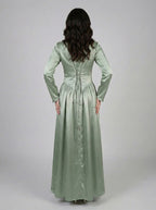 Sage Green - Corset Gown