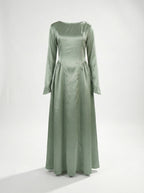Sage Green - Corset Gown