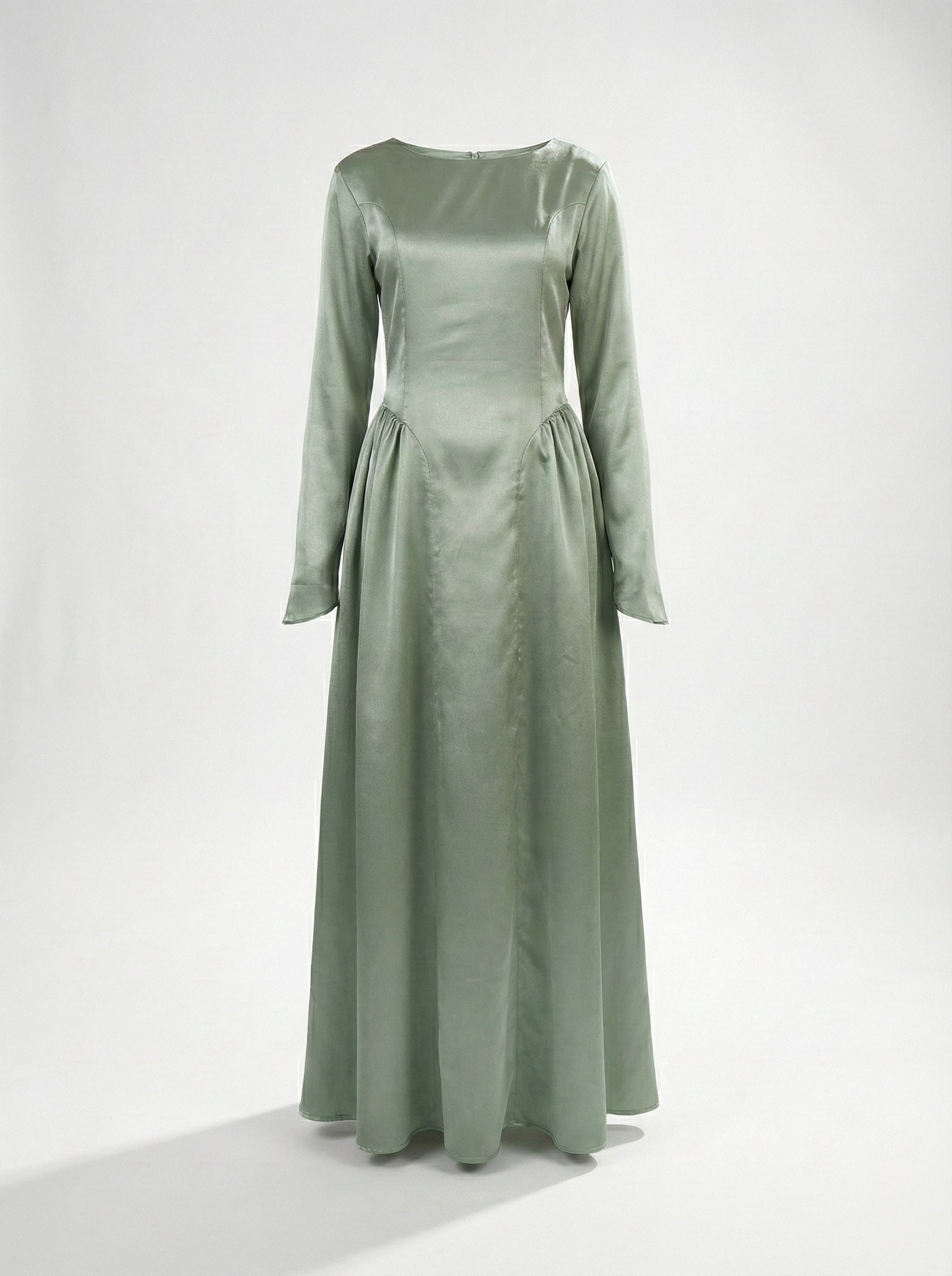 Sage Green - Corset Gown