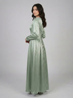 Sage Green - Corset Gown