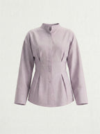 Lilac Pleated Co-ord Set