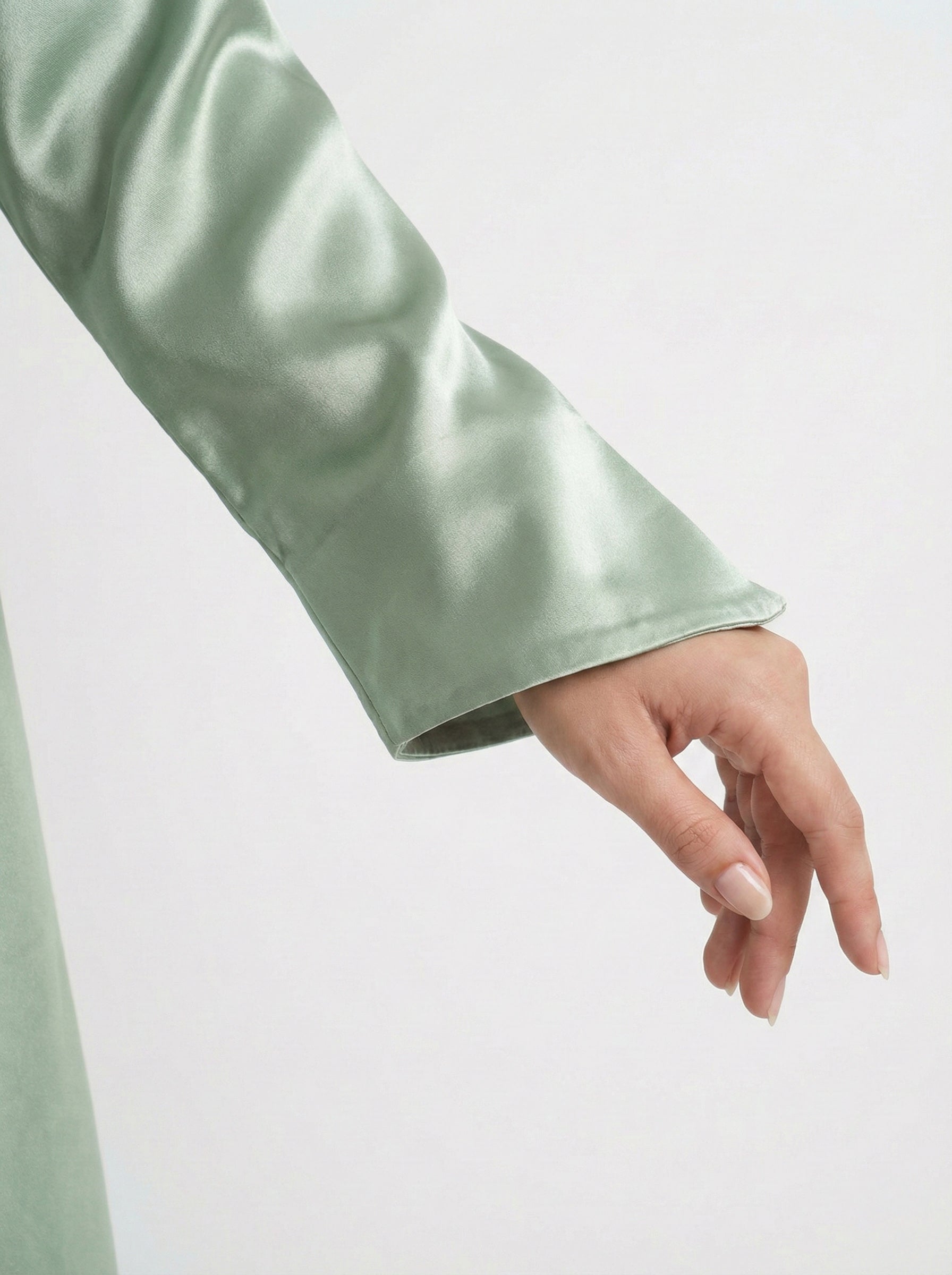 Sage Green - Corset Gown