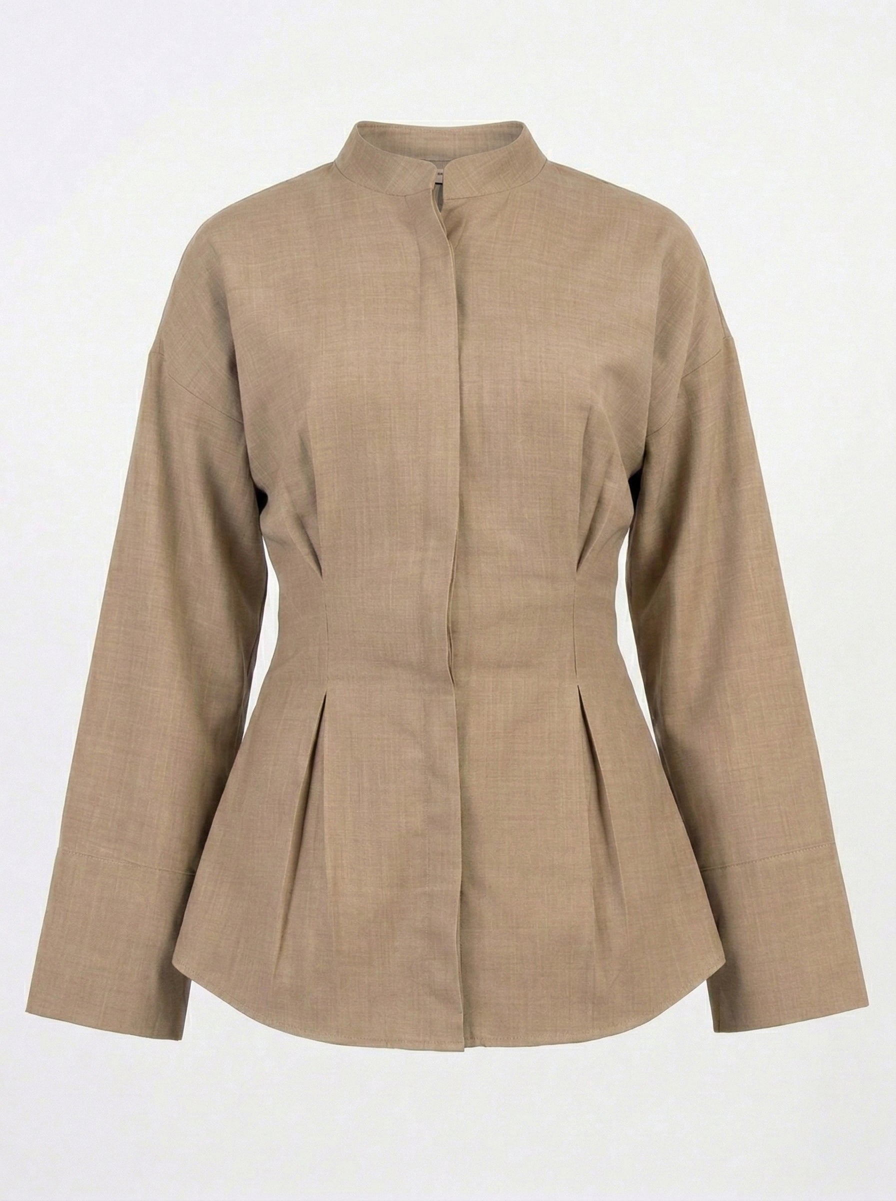 Sandstone Pleated Co-ord Set