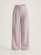 Lilac Pleated Co-ord Set